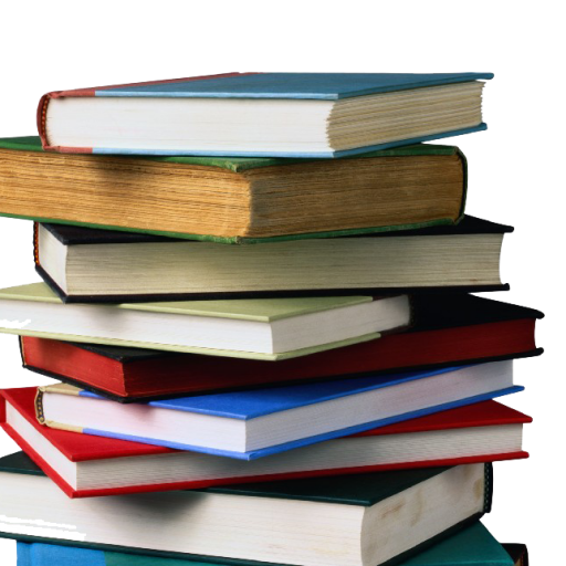 cropped book stack transparent image #41618
