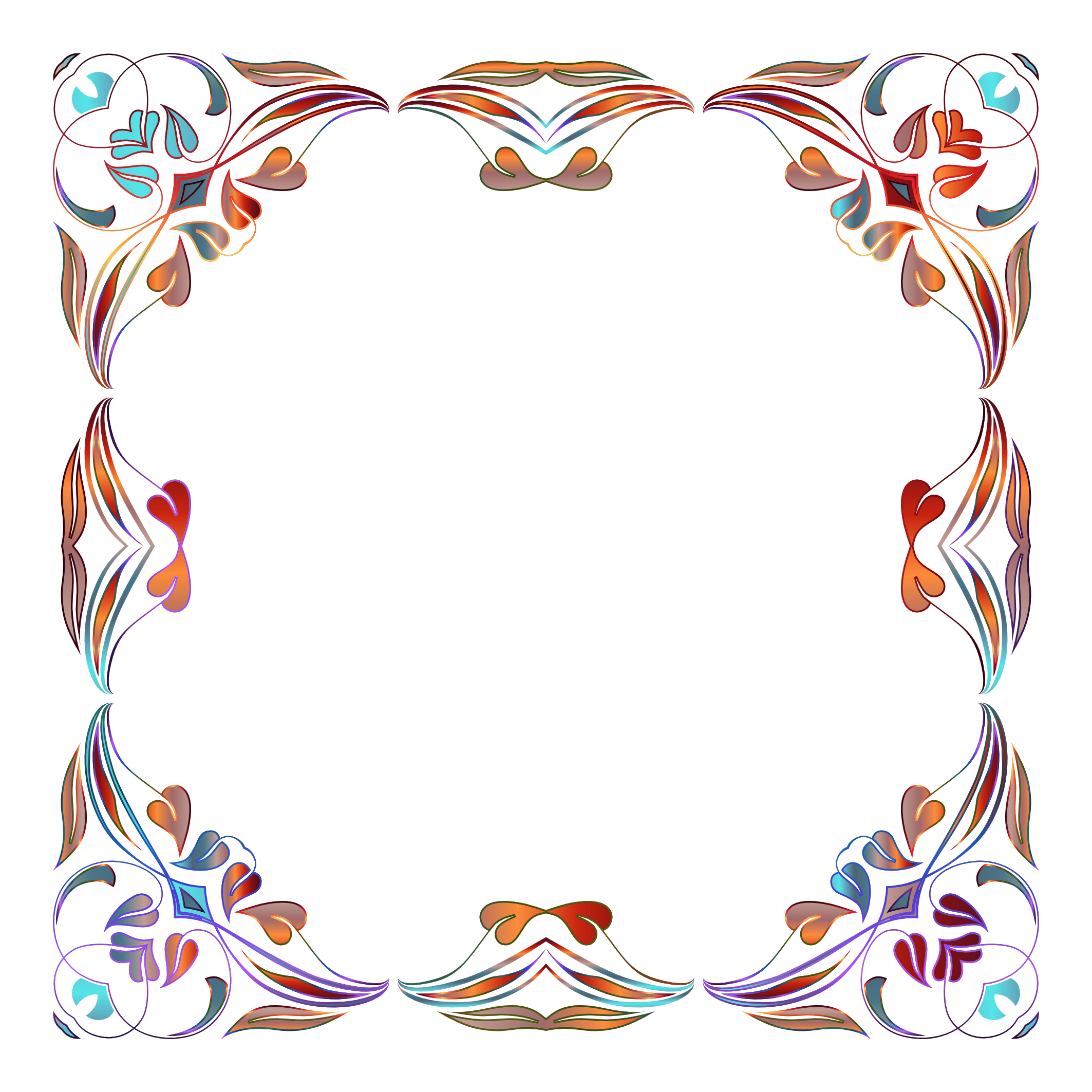 floral pattern border picture #8203