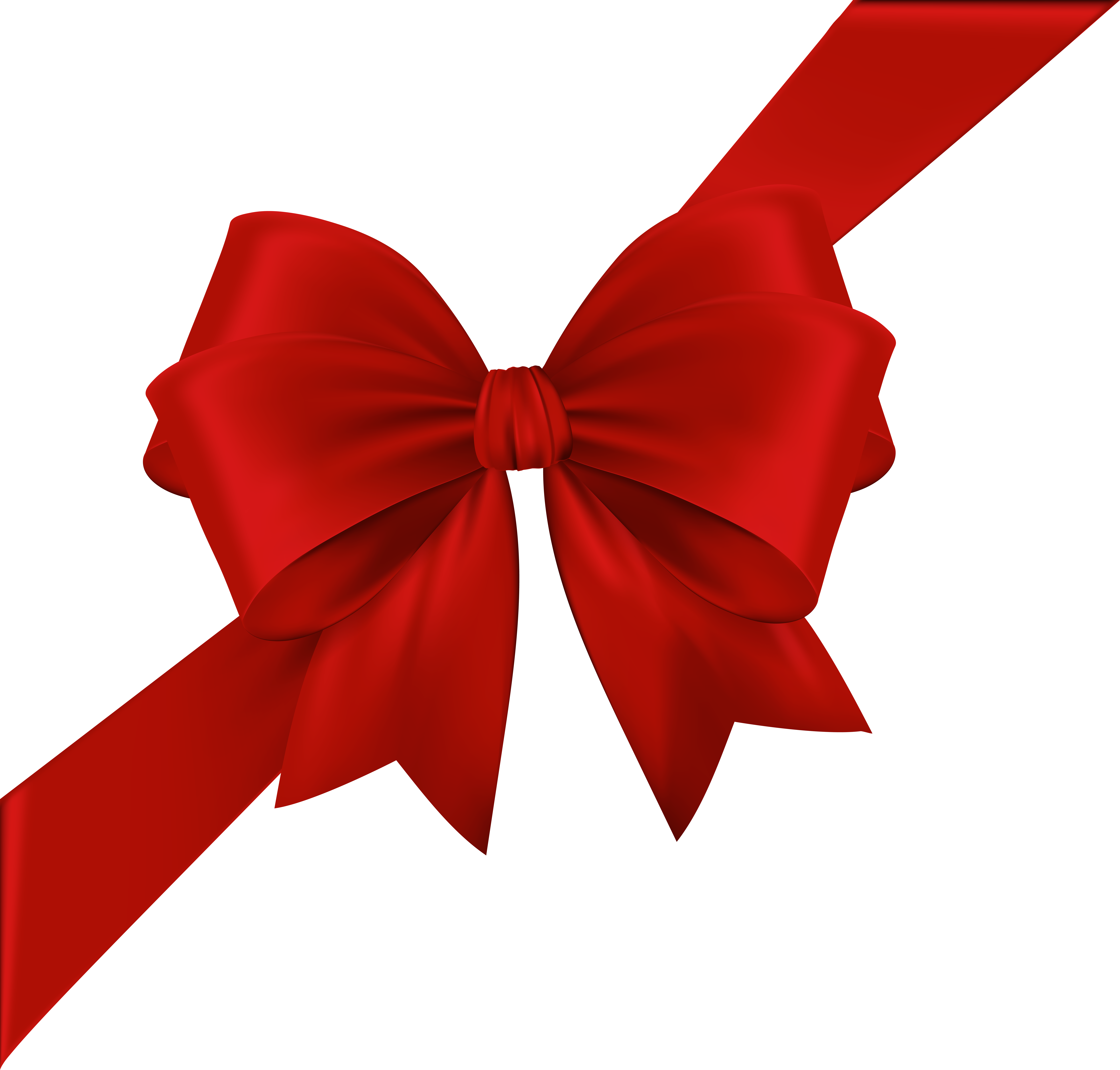 corner bow with ribbon red transparent image gallery #28568