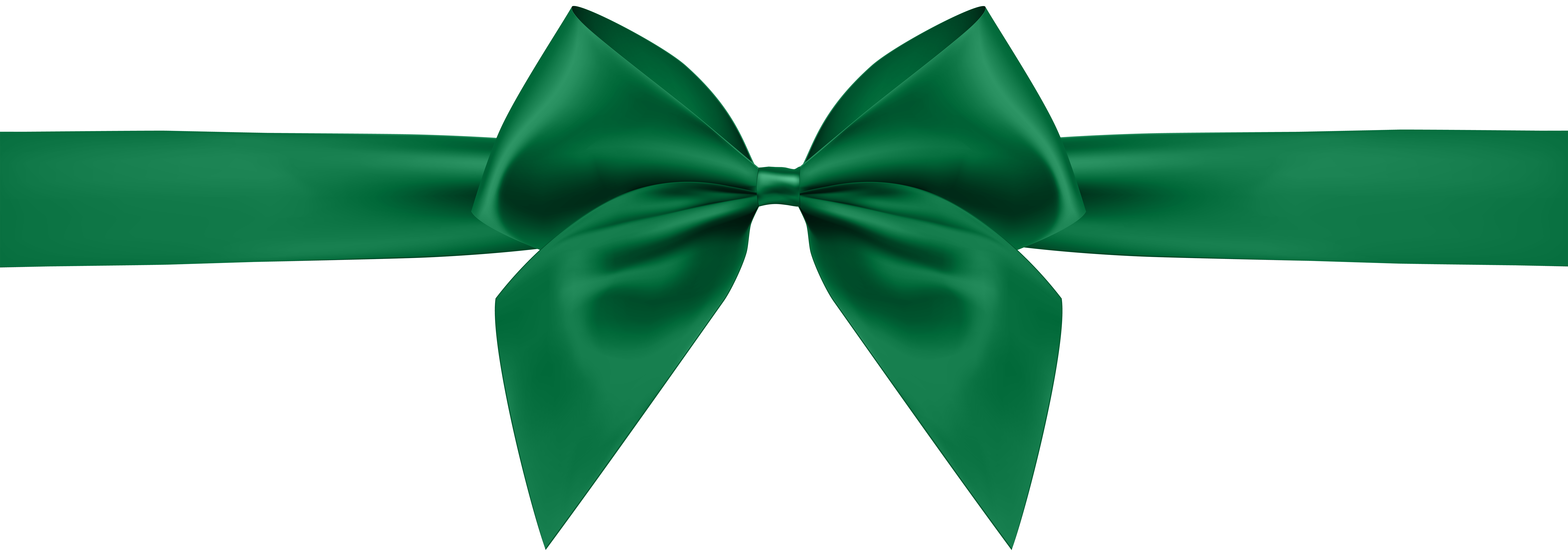green bow transparent clip art image gallery #28573