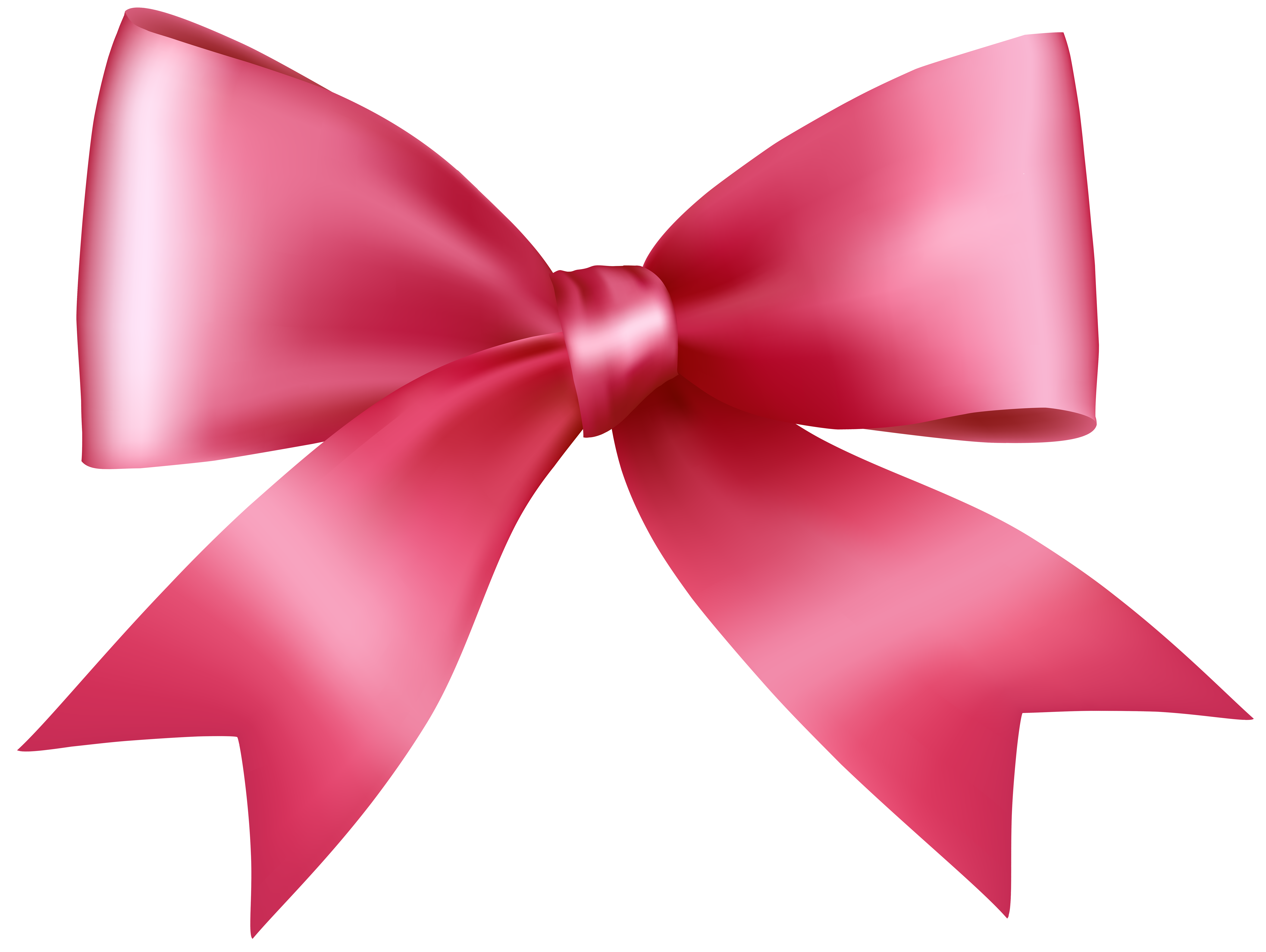 pink bow transparent png clip art image gallery #28571