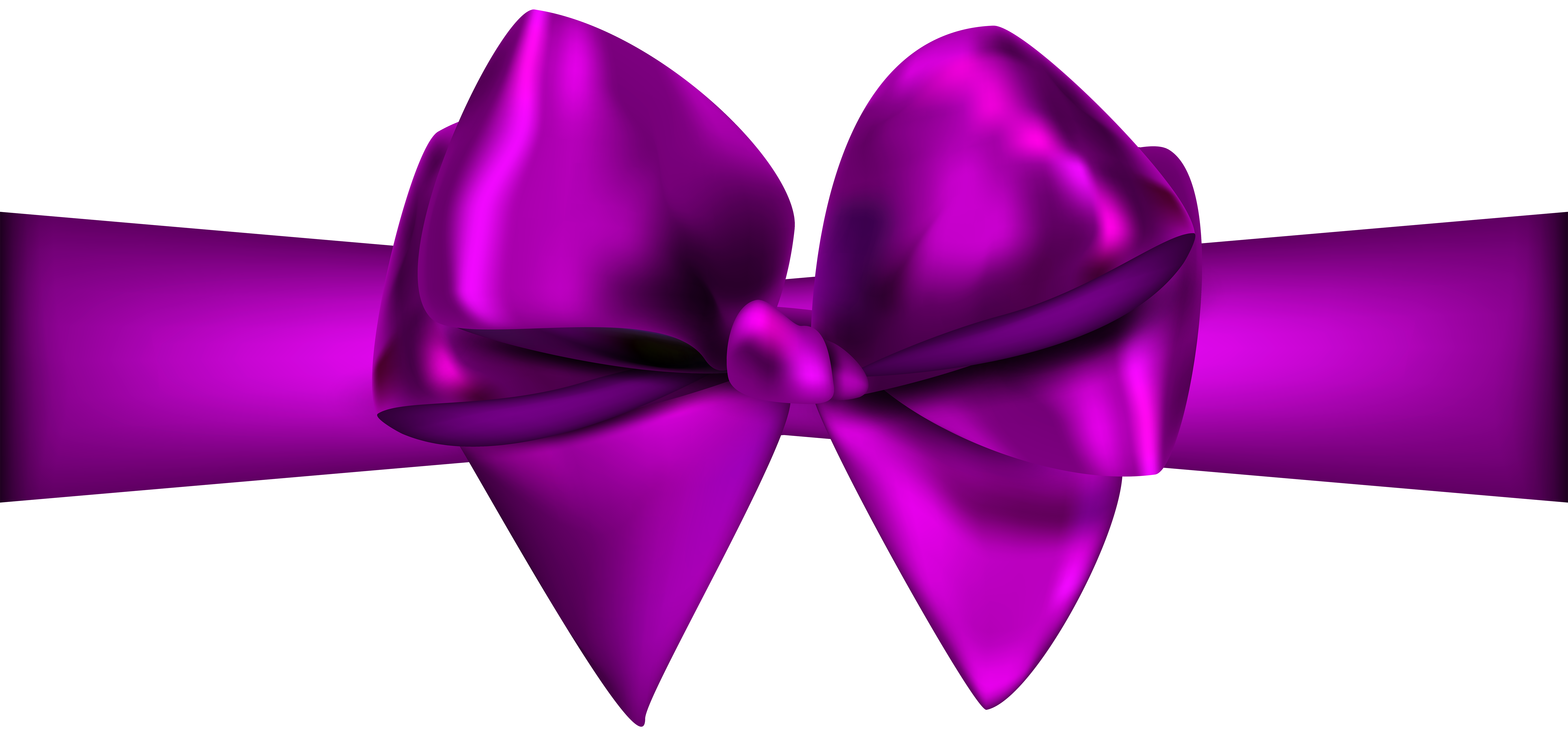 purple ribbon with bow png clip art best web clipart #28494