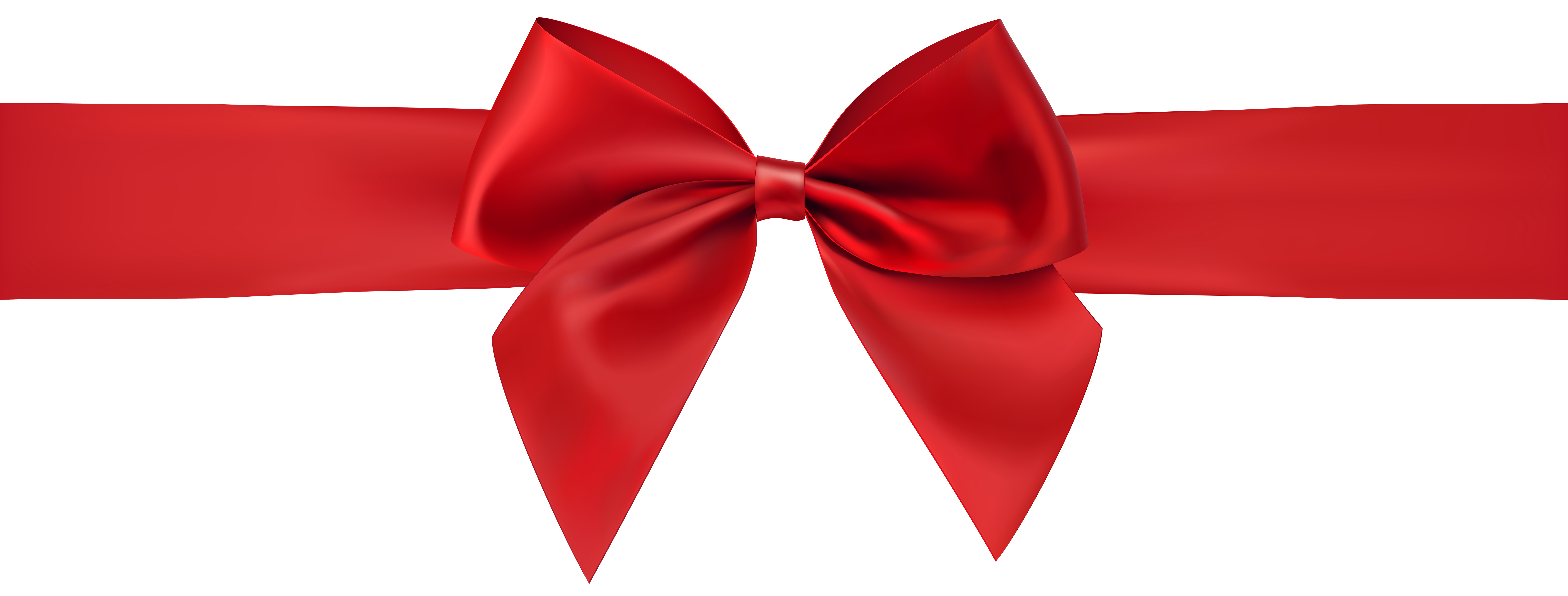 red bow decoration transparent png clip art image #28538