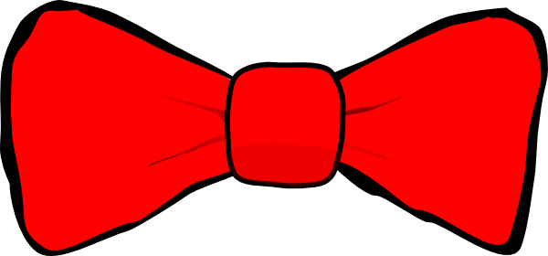 bow tie red clip art clkerm vector clip art online royalty domain #30696
