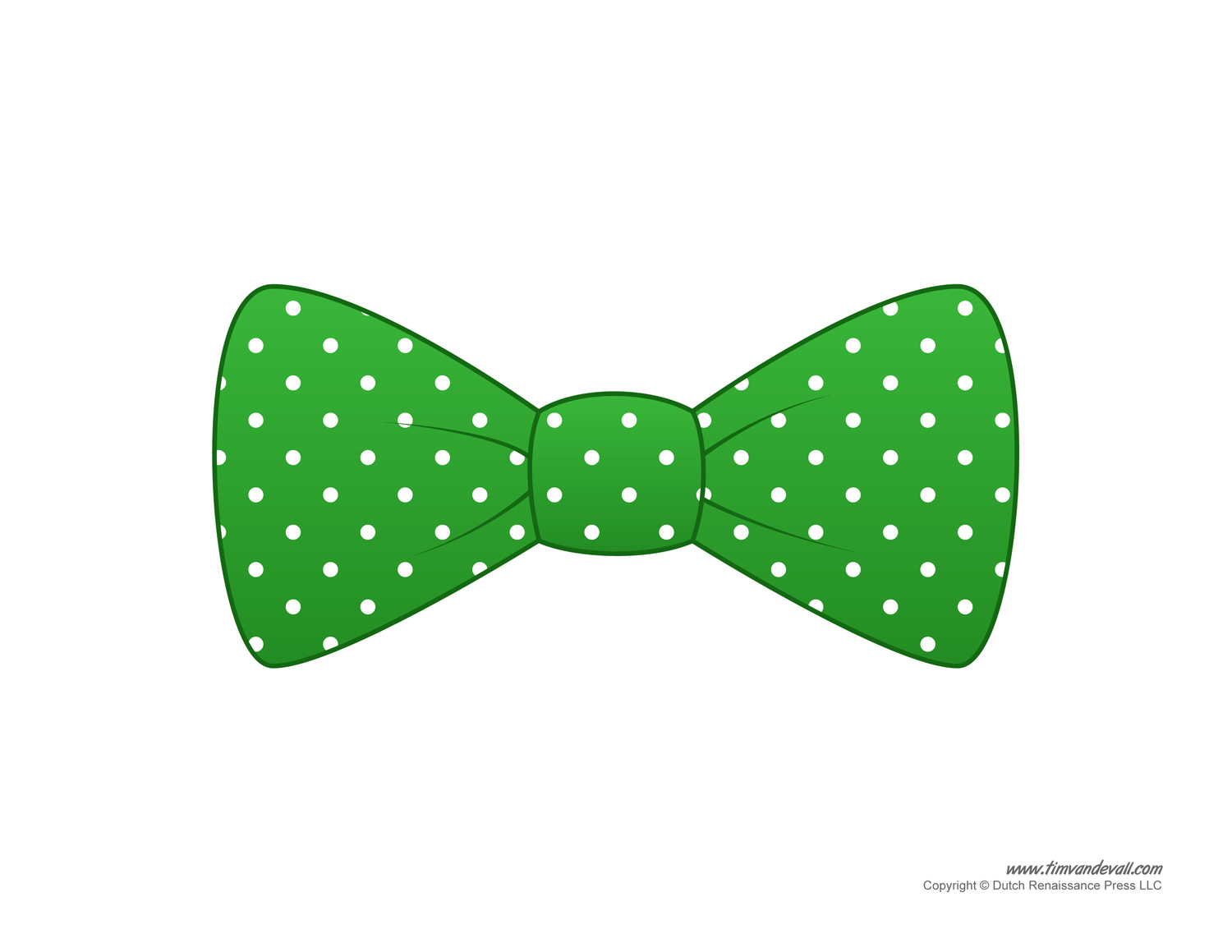 bow tie clipart green #30766