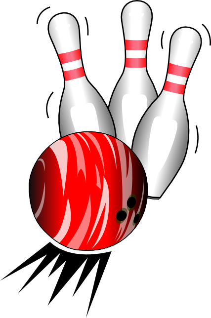 bowling ball pins recreation sports bowling #8993