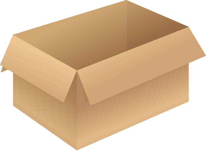 carton box brown opened vector data svg vector #19784