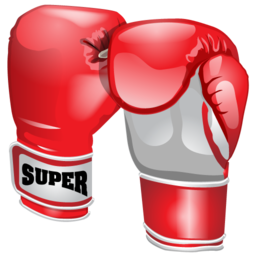 boxing gloves super logo png #29268