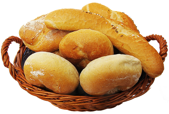 basket bread roll photo pixabay #18177