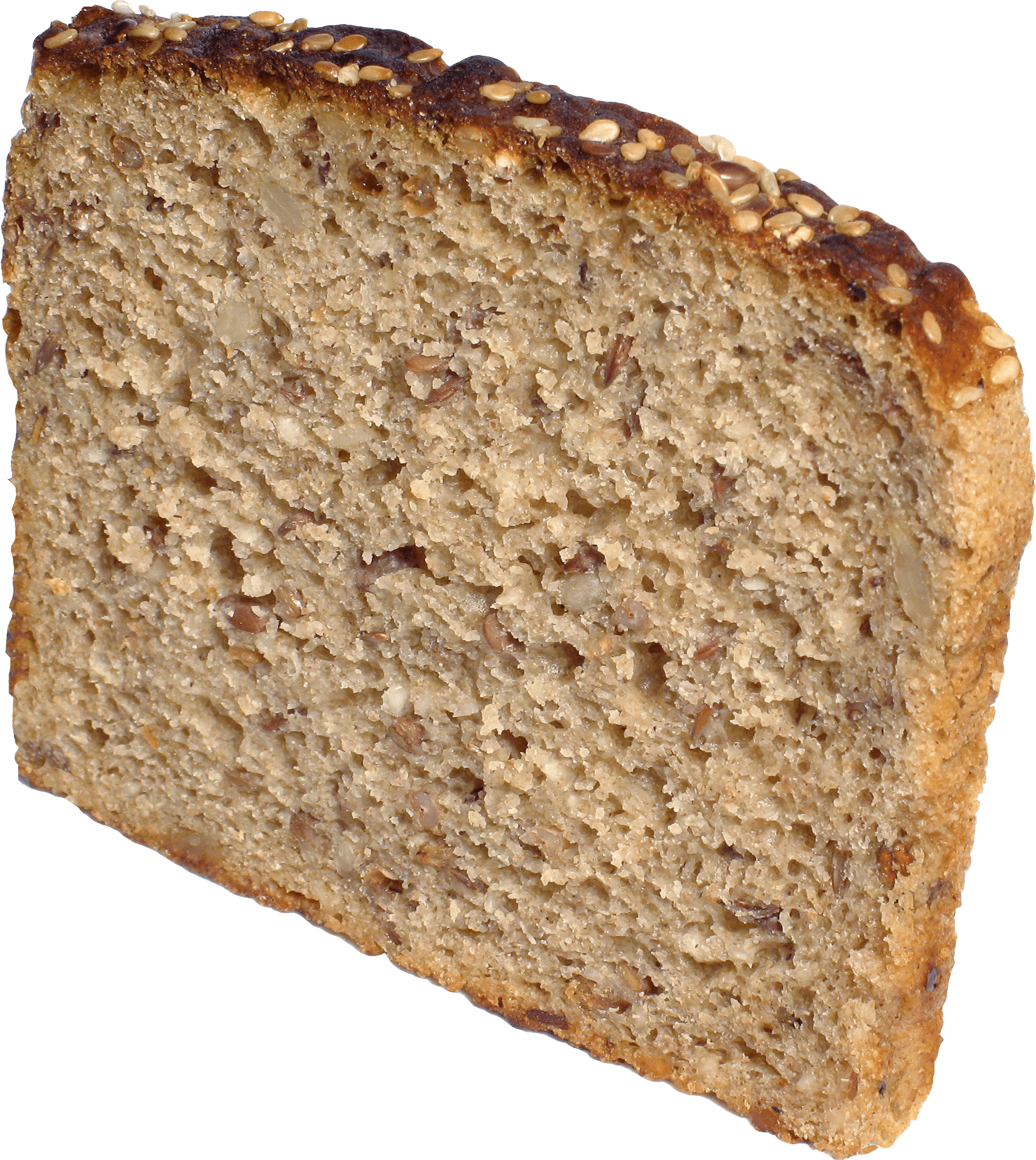 slice brown bread transparent png stickpng #18115