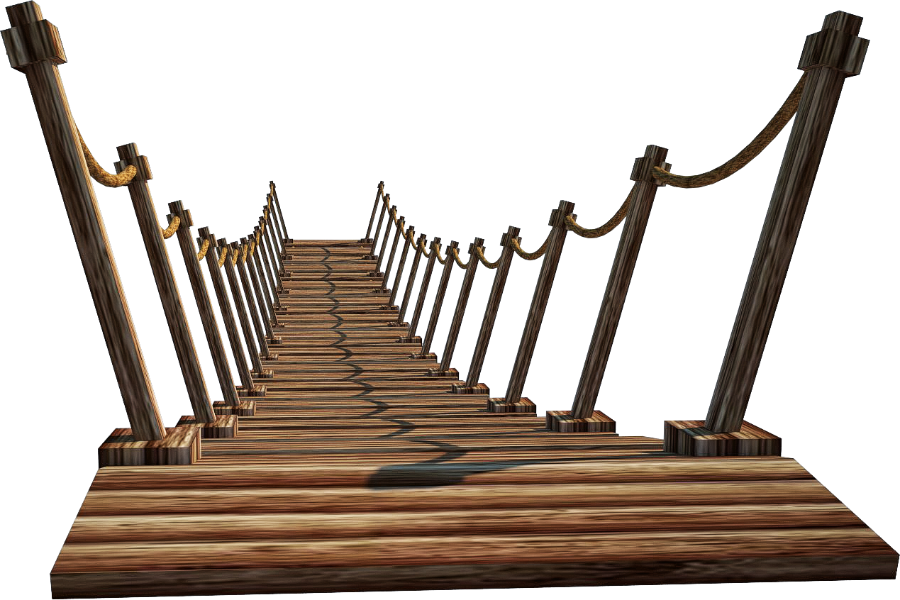 wooden bridge suspension bridge png fumar #23165