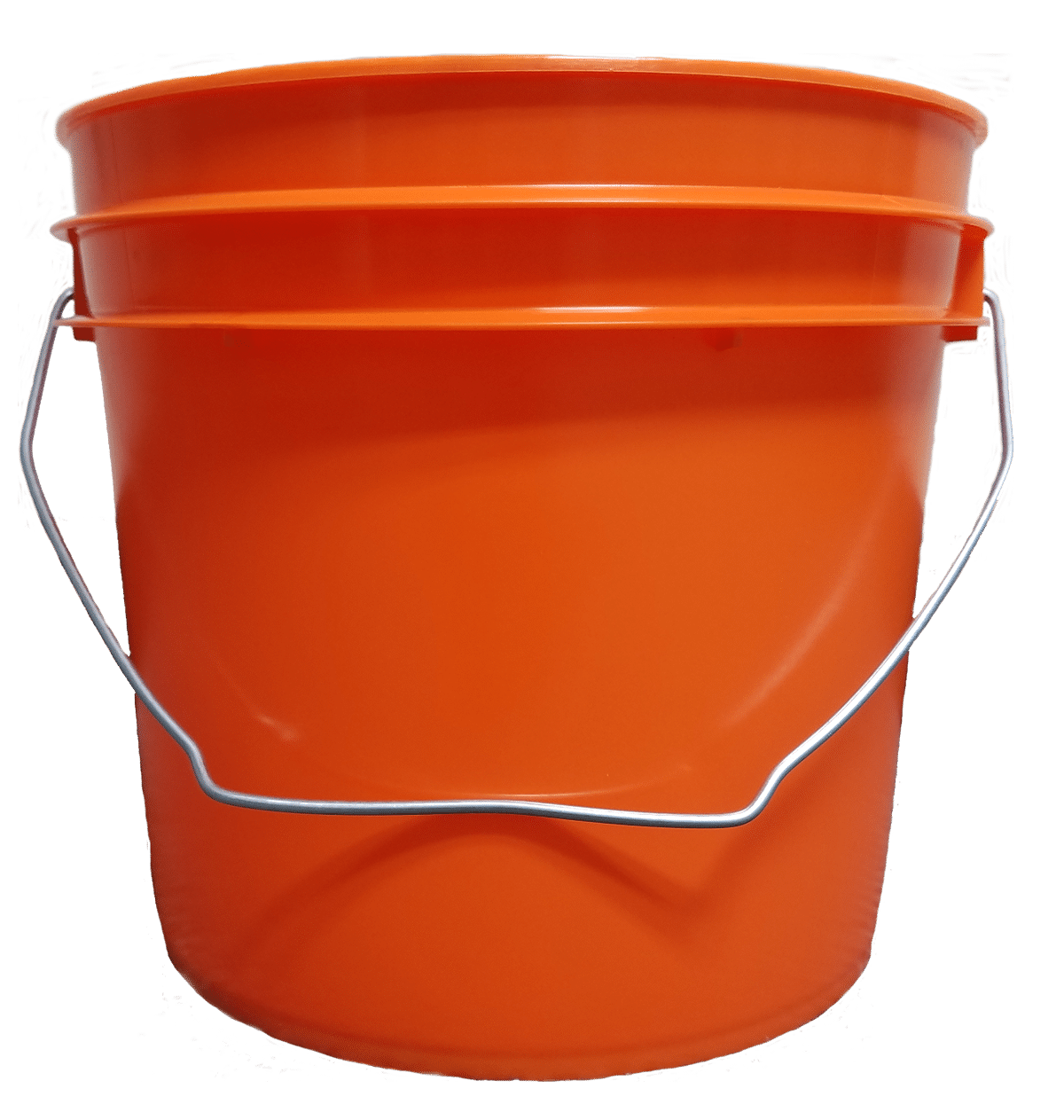 bucket bulk gallon round plastic buckets wire bale handle #37163