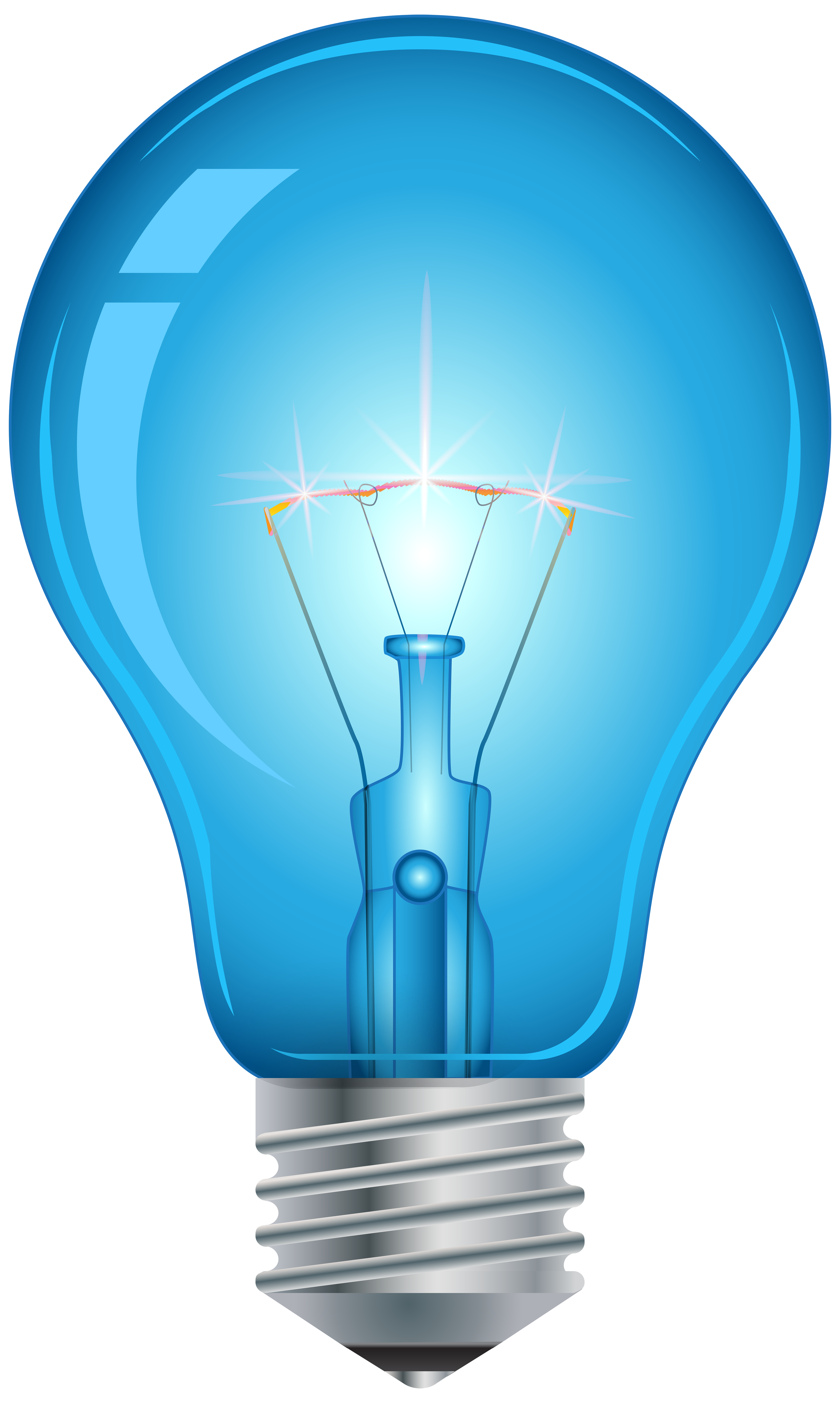 blue light bulb png clip art best web clipart #16154