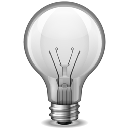 bulb icon stainless iconset iconleak #16168