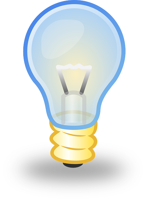 bulb light lamp vector graphic pixabay #16145