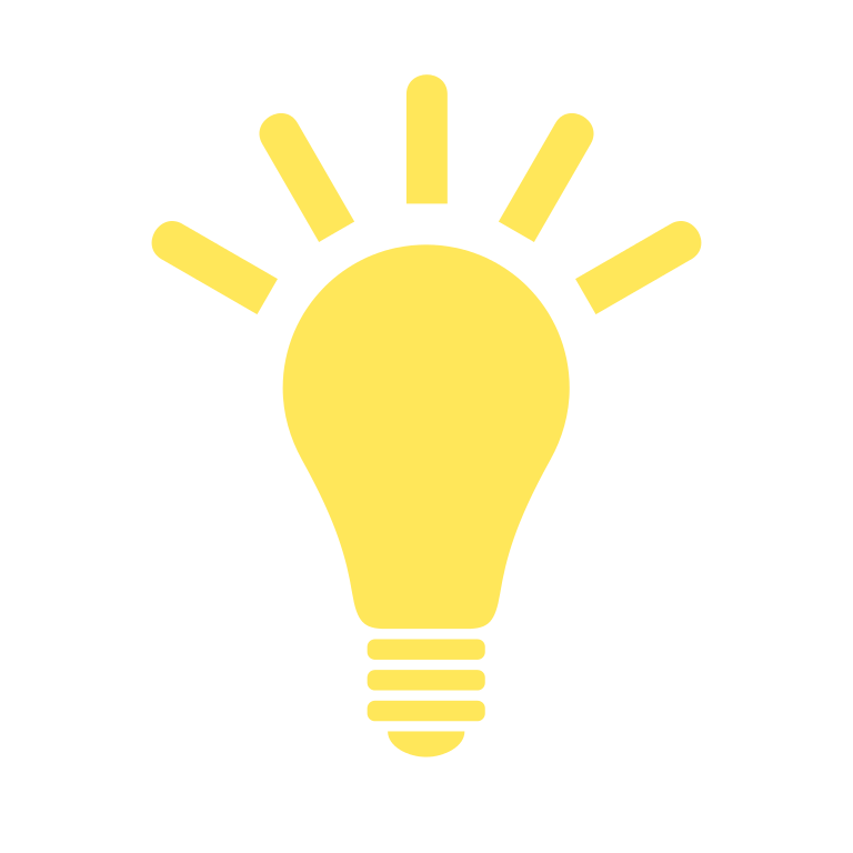 light bulb yellow png transparent icon #16186