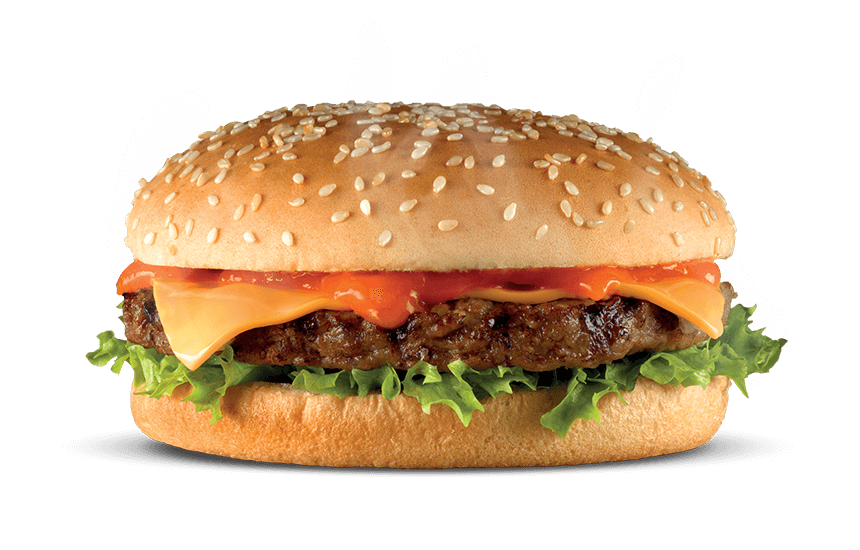 rustlers flame grilled cheeseburger #10971