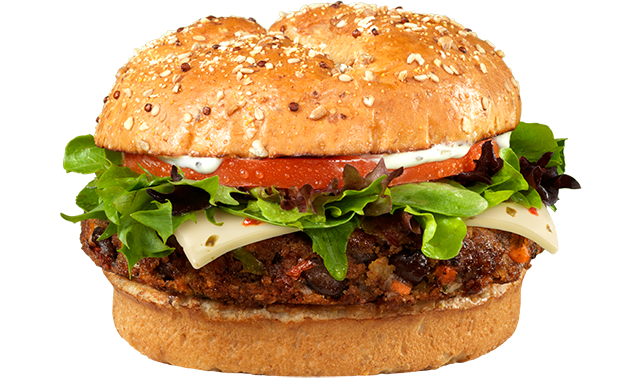 wendy now offering vegetarian black bean burger option #10972