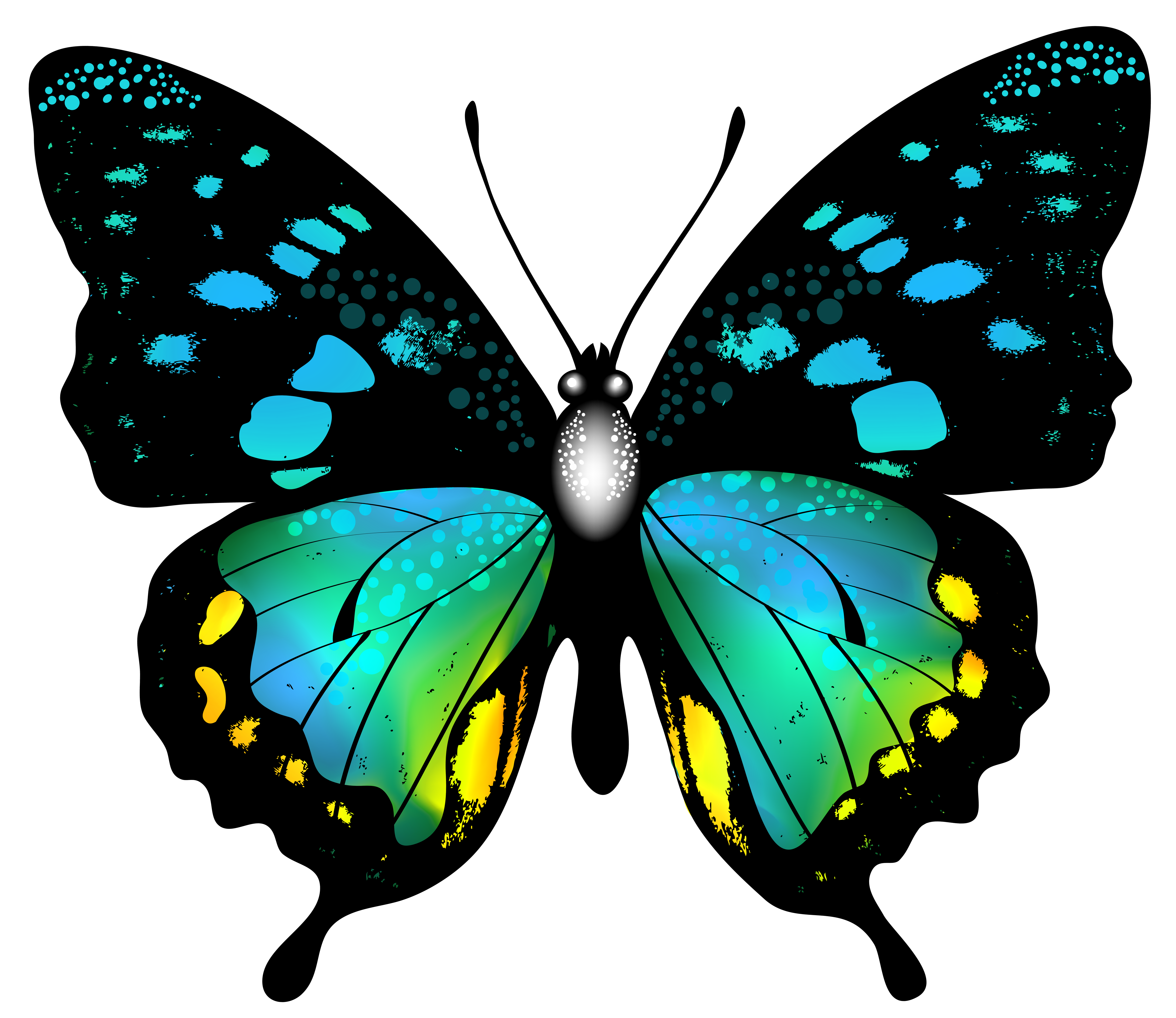 blue butterfly png #10035