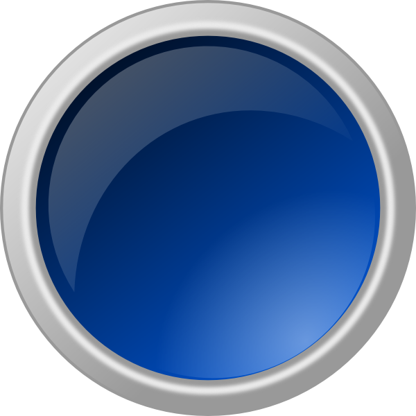 glossy blue button clip art clkerm vector clip art #15384
