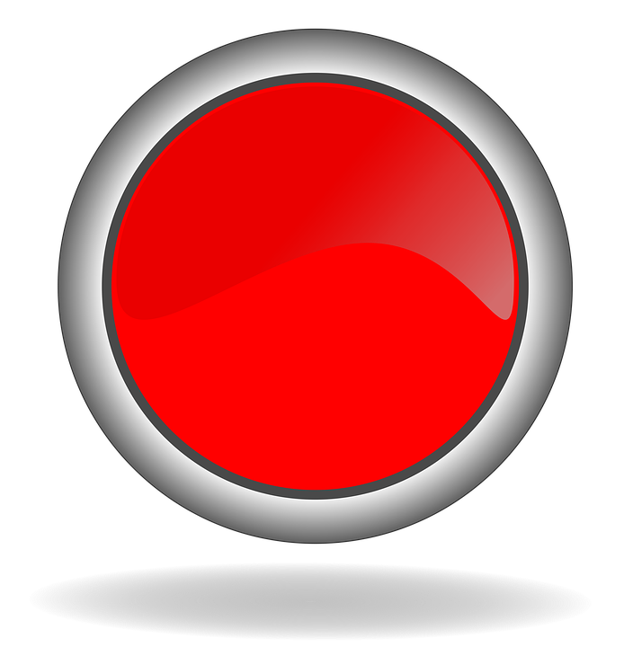 red button icon image pixabay #15363