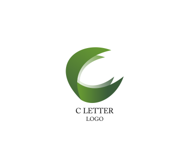 letter c green shape png logo ideas #224