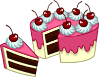 image puffle care catalog icons food peice cake #9771