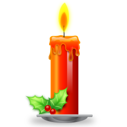 candle icon christmas icon set softiconsm #15916