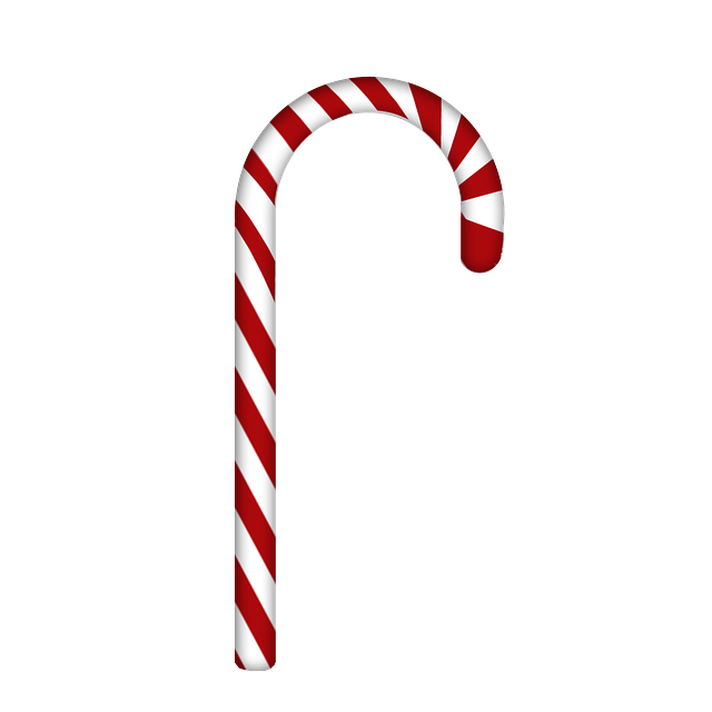 illustration candy cane christmas sweetness #35800