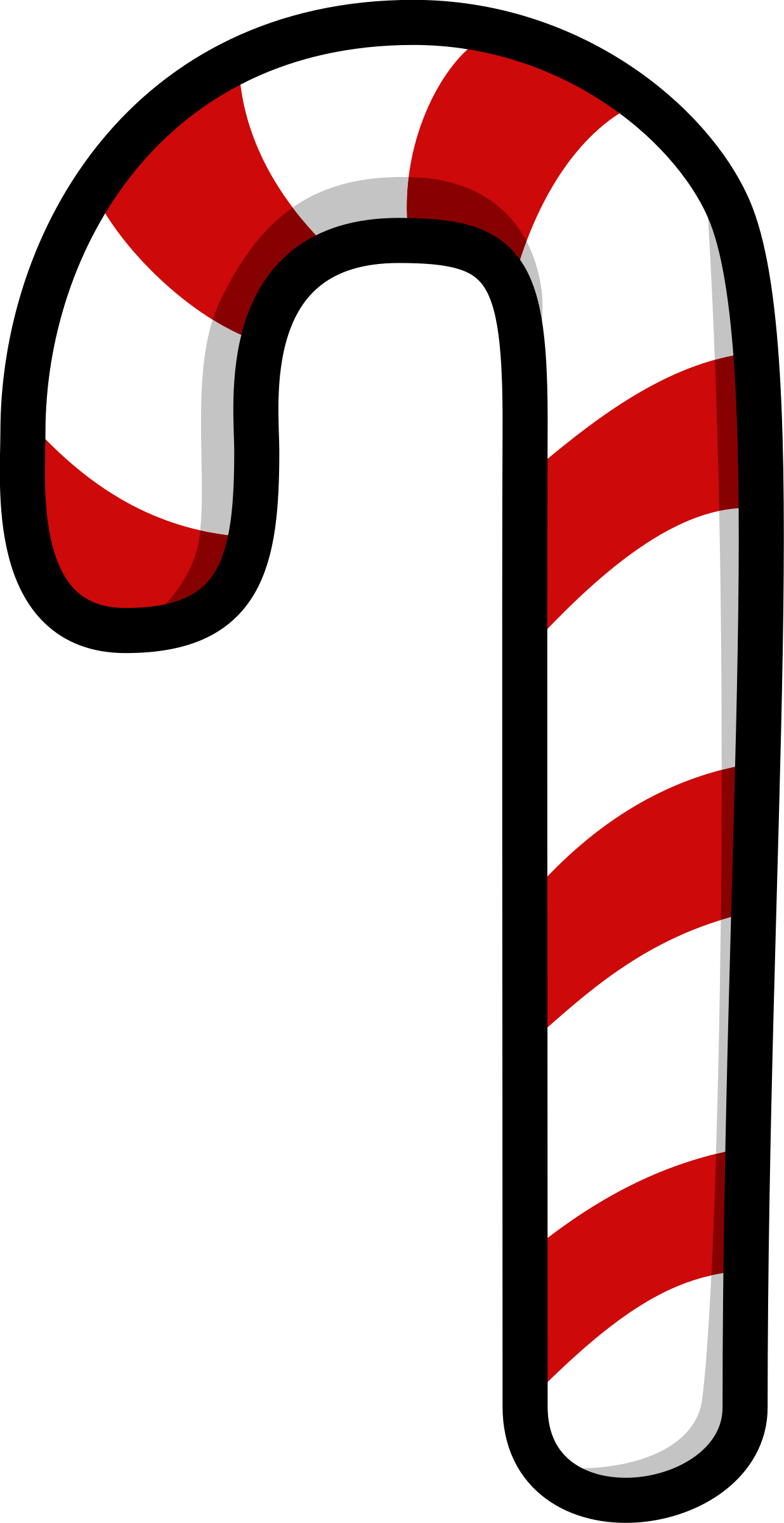 candy cane vector clipart image photo #35968
