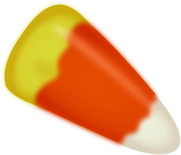 halloween candy corn clip art clkerm vector clip #35857