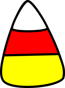 candy corn clip art vector #35990