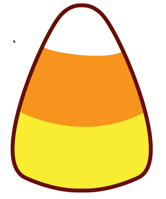 candy corn clipart #35986