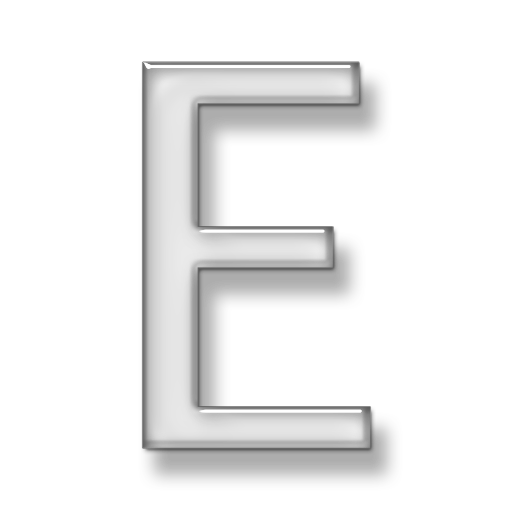 Capital Letter E Logo icon #1406