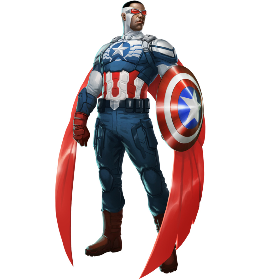 falcon captain america png render mrvideo vidman #11575