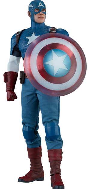 marvel captain america sixth scale figure sideshow #11557