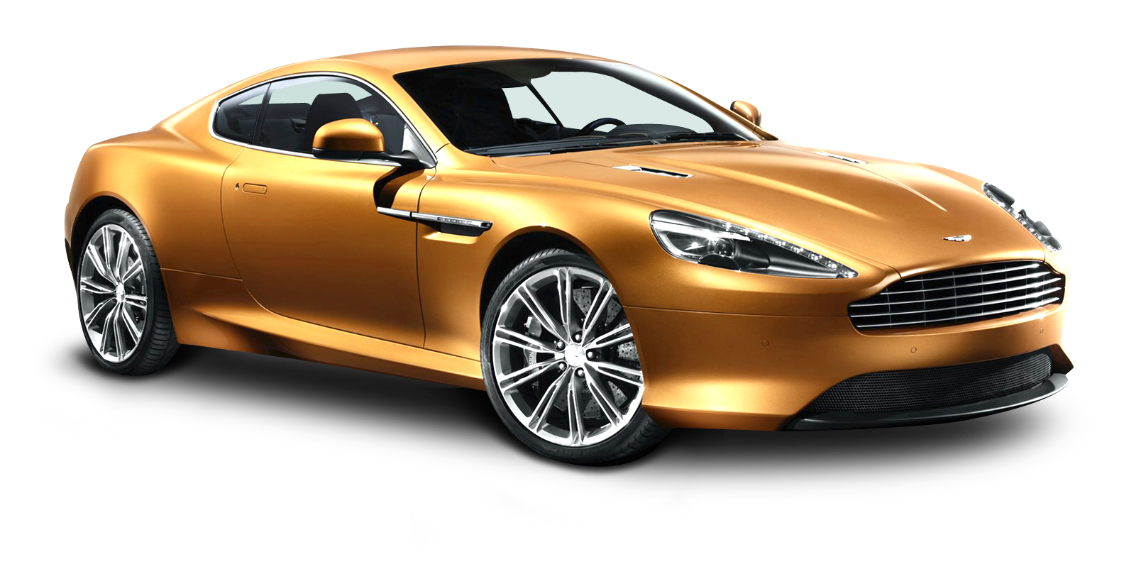 aston martin virage gold car png image pngpix #9286