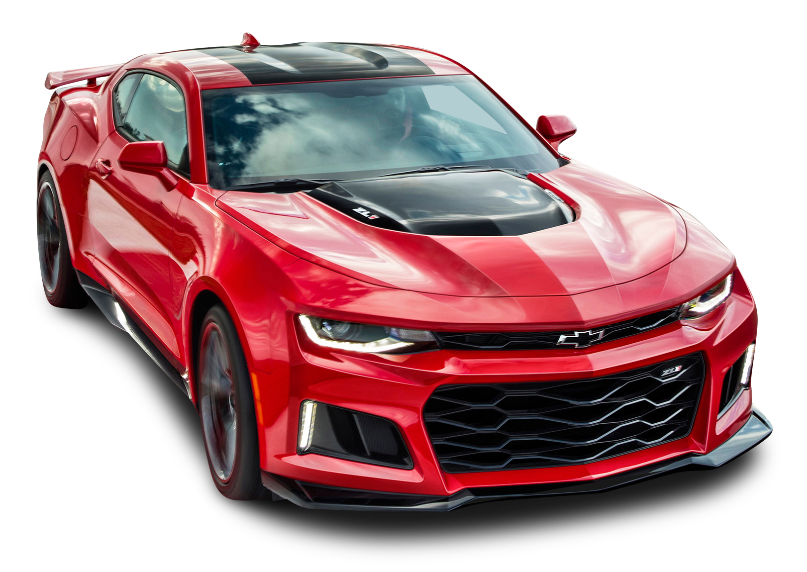 red chevrolet camaro front side car png image pngpix #9303