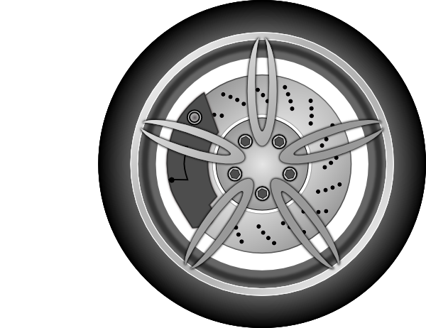 car wheel, wheel clip art clkerm vector clip art online #24067