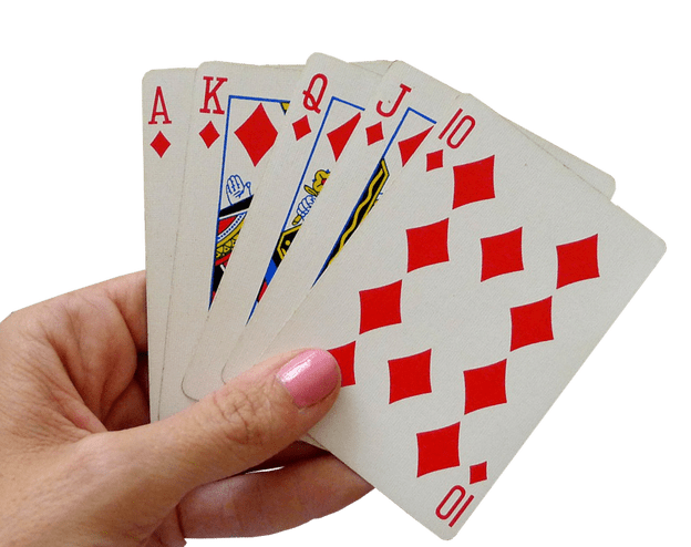 poker royal flush cards transparent background png image #22376