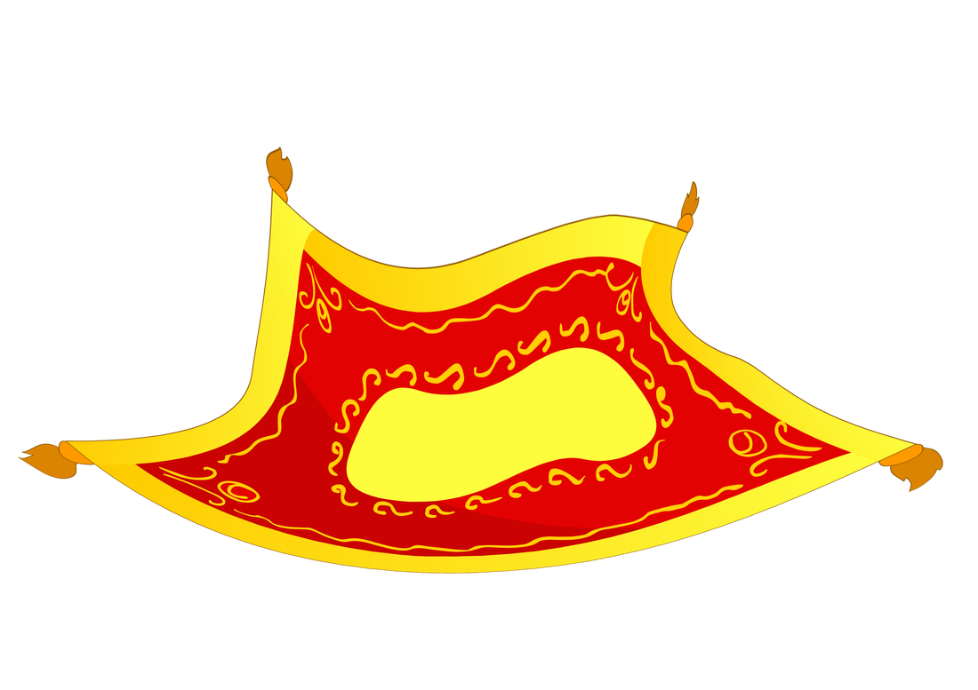 magic flying carpet red and yellow png #27292