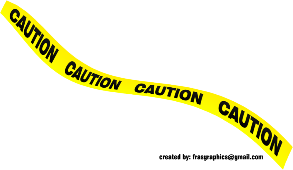 Caution Tape PNG, Blank Tape, Yellow Tape, Police Tape Transparent And Clipart