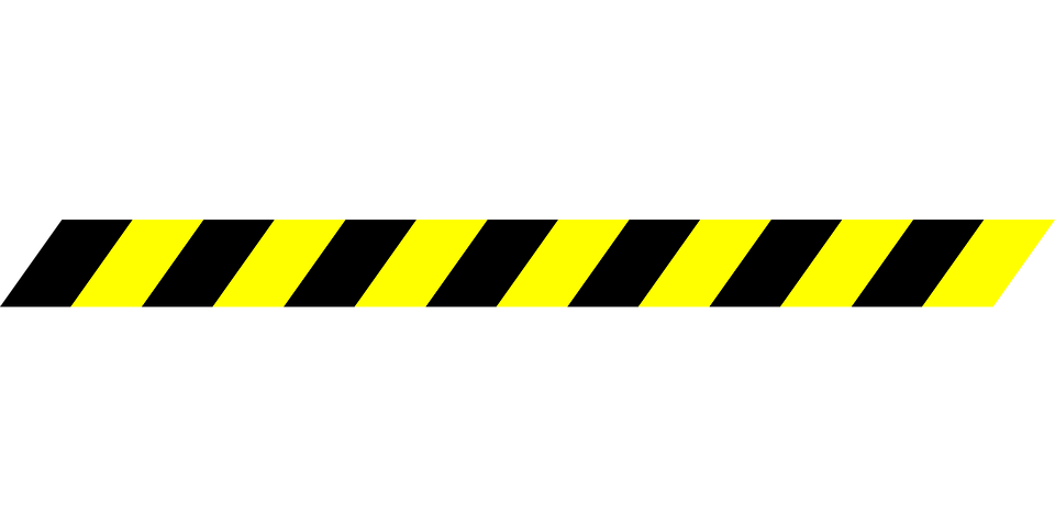 Construction Tape Border