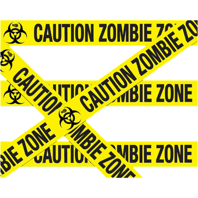 caution tape, caution zombie transparent png stickpng #24124