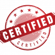 Certification png transparent, certified logo #39467