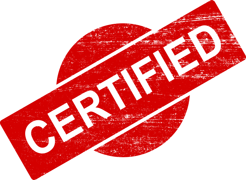 Certified PNG, Transparent Certification Label Stamp