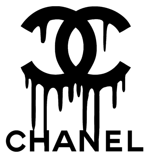 chanel logo transparent drip png #1943