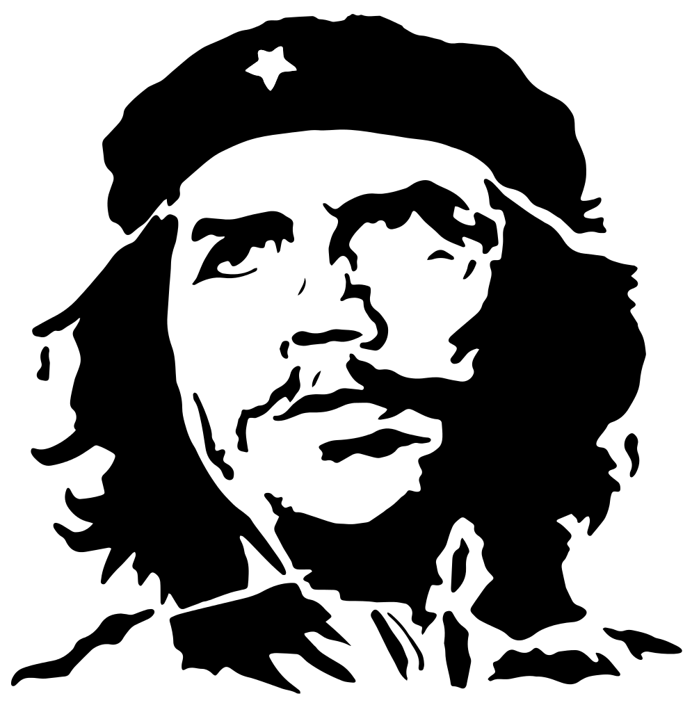 che guevara face transparent png #30293