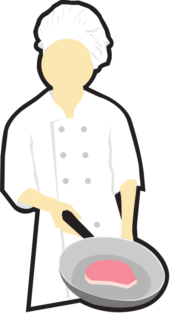 chef cooking human clipart png #14531