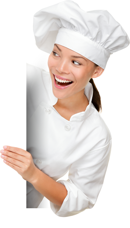 female chef clipart png